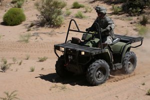 polaris military unit off the line