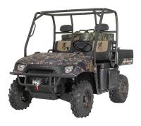 polaris broadens ranger line, This camo edition comes with a factory installed Warn winch
