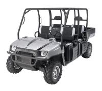 polaris broadens ranger line, The six person Ranger Crew offers incredible underseat storage