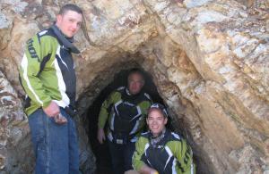 the arizona desert s queen valley, You can find goldmines like this one the author and his sons found Finding gold is another story