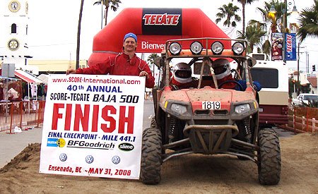 polaris ranger rzr wins baja 500