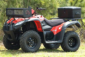 kymco kolpin powersports sign deal