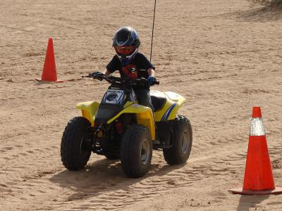 keeping kids safe on atvs, Kids are always going to want to get bigger and faster quads but it is up to the parents to make sure kids are riding appropriate sized ATVs