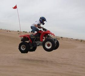 keeping kids safe on atvs, Proper safety gear and respect for the equipment is a must