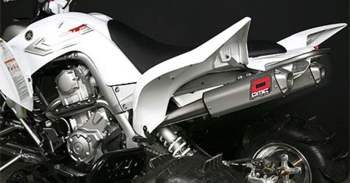 New DMC Exhaust System for Raptor 700 | ATV.com