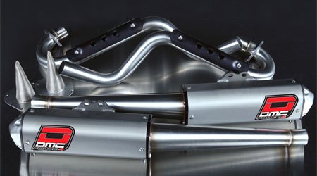 new dmc exhaust system for raptor 700