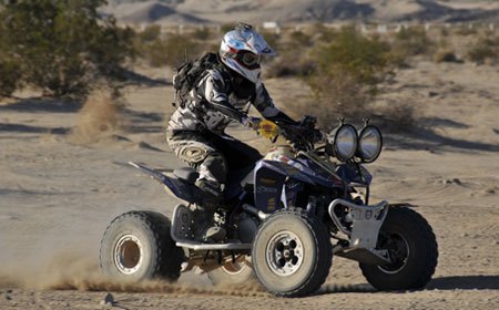 josh hogan solos baja 1000 aboard suzuki r450