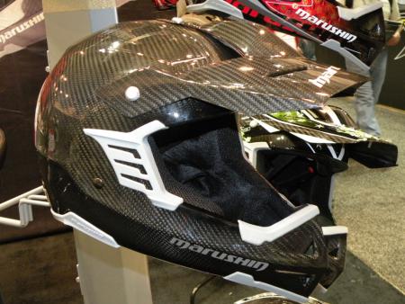 2009 dealer expo report, Marushin Carbon Fiber Helmet