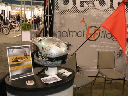 2009 dealer expo report, Helmet Flag
