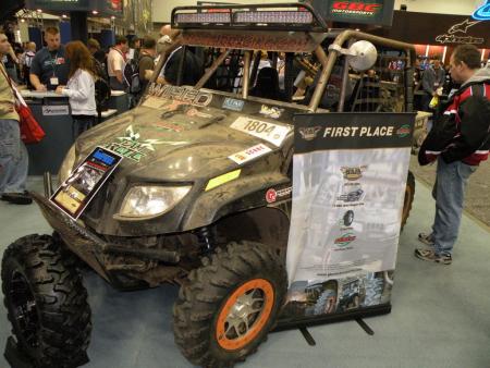 2009 dealer expo report, This beefed up Arctic Cat Prowler XTZ 1000 from Bi Polar Racing won the UTV class at the Baja 1000 In fact it s the first side by side to ever finish the race
