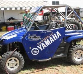 yamaha rhino project part 1, We finished off our Stock racer with full Yamaha blue side panels and our sponsor s graphics and we just loved how it turned out