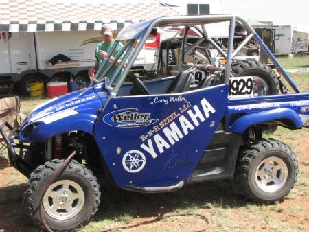 yamaha rhino project part 1, We finished off our Stock racer with full Yamaha blue side panels and our sponsor s graphics and we just loved how it turned out