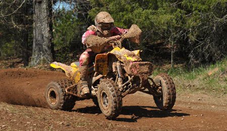weekend atv success for brp racers, Lexie Coulter rides to an impressive second place finish in the morning race at the Big Buck GNCC