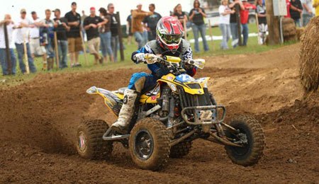 weekend atv success for brp racers, Cody Miller kicks up some roost at the Bluegrass Nationals