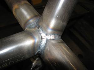 yamaha rhino project part 2, Our entire chromoly chassis was TIG welded to perfection just look at these welds