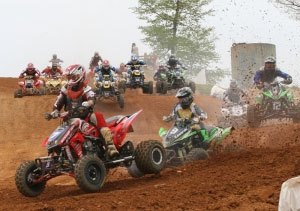 wimmer earns third ama pro atv mx win, Two time champion Joe Byrd jumps out to an early lead