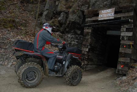 mines meadows atv park review, Once you make your way through the entrance say goodbye to natural light