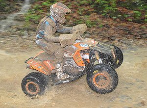 fre ktm gncc team struggles in the mud, Adam McGill sits second in the GNCC points race