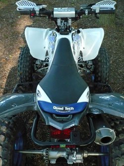 yamaha raptor 250 project part 5, White and grey plastics really make the Raptor 250 stand out from the stock ATV