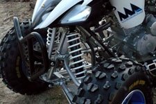 yamaha raptor 250 project overview, The stock shocks are great for recreational riding but if you want to race an upgrade might be in order