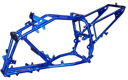 lonestar racing unveils chassis for raptor 250, The Lonestar Racing Raptor 250 chassis is designed to hold up to the toughest conditions