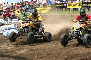 wimmer back on top after atv mx victory, Suzuki s Dustin Wimmer and Doug Gust finished 1 2 in the second moto and overall