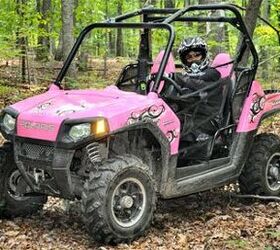 Off-road Enthusiast 'Tours for a Cure' in Pink Ranger RZR