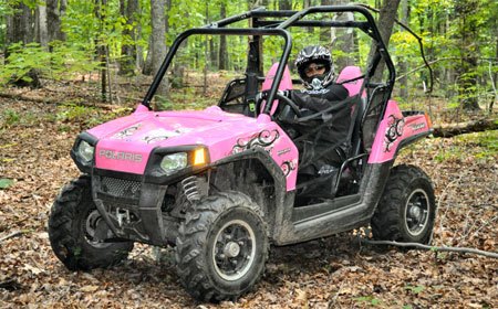 off road enthusiast tours for a cure in pink ranger rzr