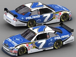 polaris to sponsor robby gordon race weekend, Robby Gordon s Polaris sponsored Sprint Cup Series car