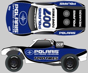 polaris to sponsor robby gordon race weekend, Polaris will be the primary sponsor of Gordon s TORC Chevy Silverado