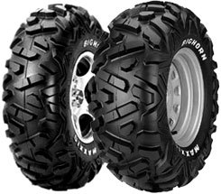 atv tires buyer s guide, Maxxis Bighorn tires feature a wide footprint and a tread pattern designed to provide exceptional traction It s a very versatile tire that can be found stock on several ATVs and UTVs like the Polaris Ranger RZRS and is also used in 4x4 ATV racing Prices start from about 100