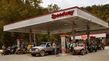 2009 hatfield mccoy trailfest report, When you come to Hatfield McCoy fueling up is as easy as riding your ATV to the nearest gas station
