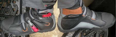thor 50 50 boot review, These look and feel a lot more like comfortable hiking boots than any other ATV boots we ve tried