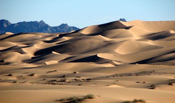 how to ride the dunes, Dunes Range