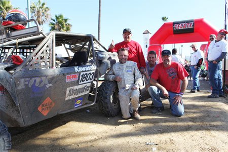 itp bajacross tires shine at baja 1000, The Sportsman UTV class winners left to right Larry Roeseler Reid Nordin Todd Romano and Hans Waage