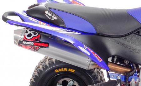 tpr yamaha yfz450r project, A full Motoworks SR4 exhaust system complemented the ATP engine work