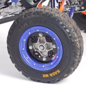 tpr yamaha yfz450r project, A DWT Champion in a Box wheel kit which included their front Rok N Lok wheels combined with a set of Maxxis soft compound Razr MX tires improved traction on the YFZR
