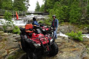 touring ontario elliot lake and algoma country, Elliot Lake offers scenic and challenging ATV trails on the rugged rocky Canadian Shield