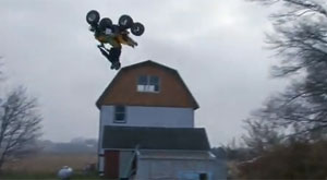 Derek Guetter Lands 75-foot Back Flip [video]