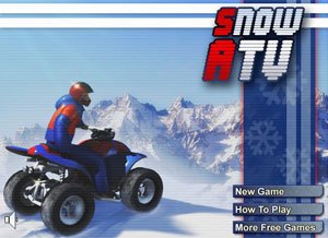 video game review snow atv, snow atv0125