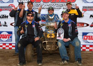 wienen wins world mx racing championship, The Motoworks Can Am team celebrates its World MX championship