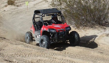podium sweep for polaris at king of the hammers, Mitch Guthrie pilots his No 555 Ranger RZR to victory