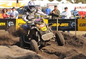 defending champ borich wins gncc opener, Adam McGill finished on the podium in his first GNCC race with Can Am