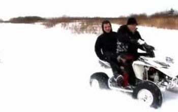 Don't Try This at Home: Jet Ski Pulled by ATV [video]