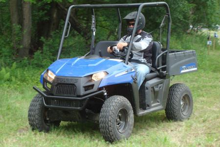 electric atvs a consumer s guide, Polaris Ranger EV is the first all electric side by side from a major manufacturer