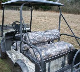 electric atvs a consumer s guide, Outfitted with camouflage patterns Bad Boy Buggies are a hit with hunters