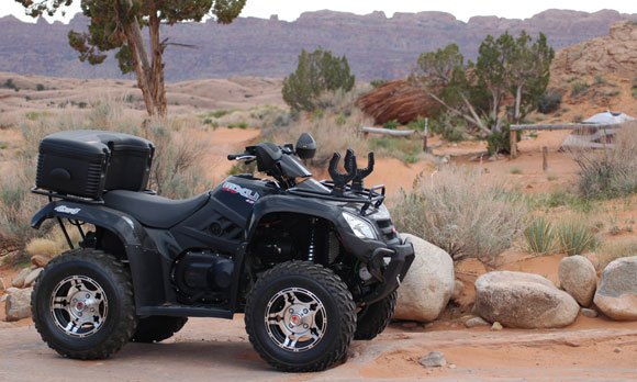 kymco at moab utv rally