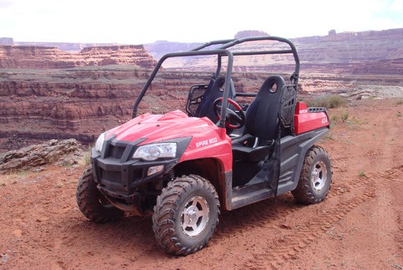 bennche on display at utv rally