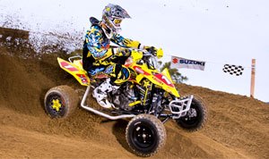 creamer earns second straight atv mx win, Dustin Wimmer held on for second overall despite losing seat in moto 2