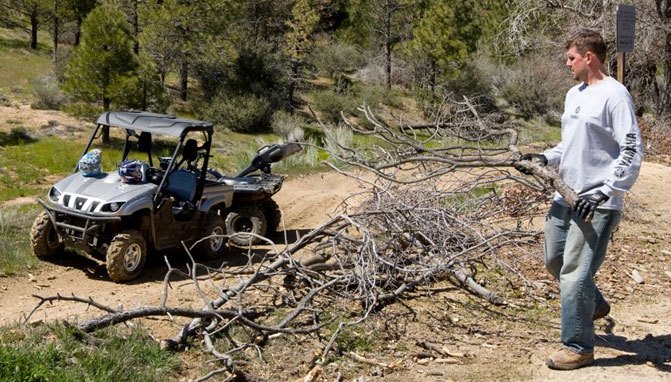 yamaha working to keep trails open